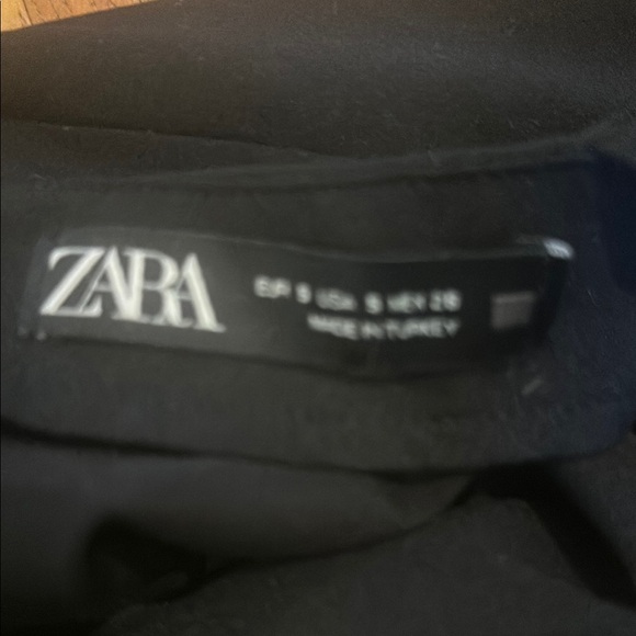 Elegant Zara Black Dress with Embellished Straps - Picture 3 of 5